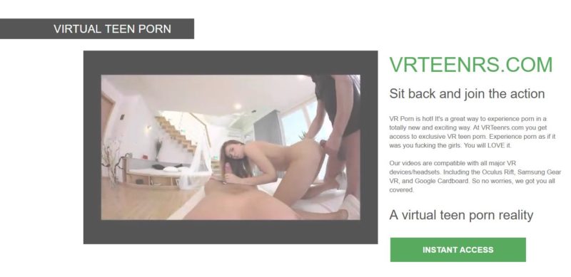 is one of only a handful of VR pay sites dedicated to teen virtual reality porn...